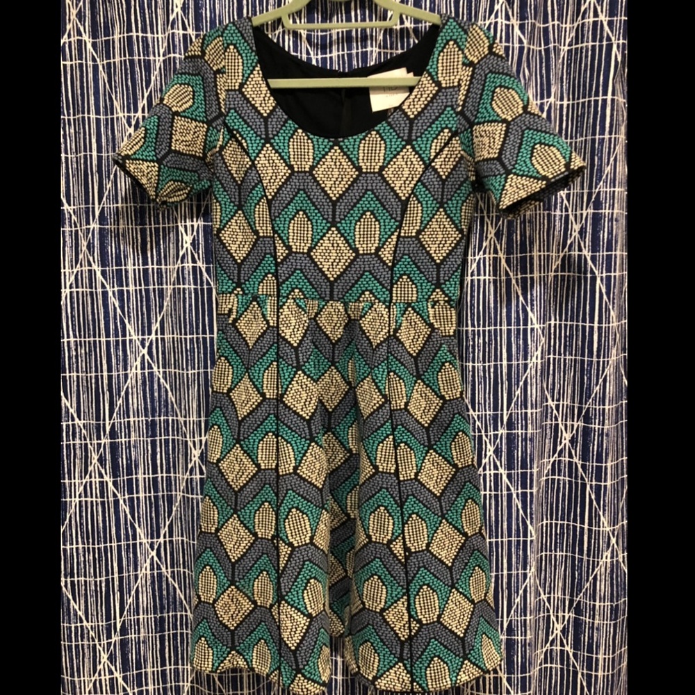 Anthropologie HD in Paris Hollyhock Knit Dress
